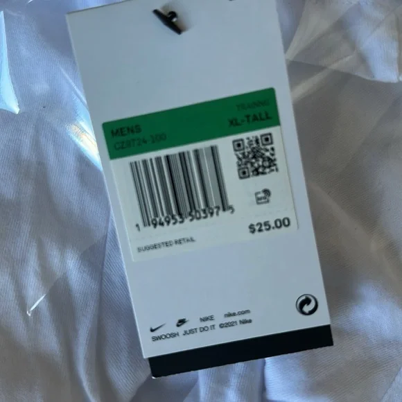 Nike Men's Heather Gray T-Shirt - Picture 3 of 3